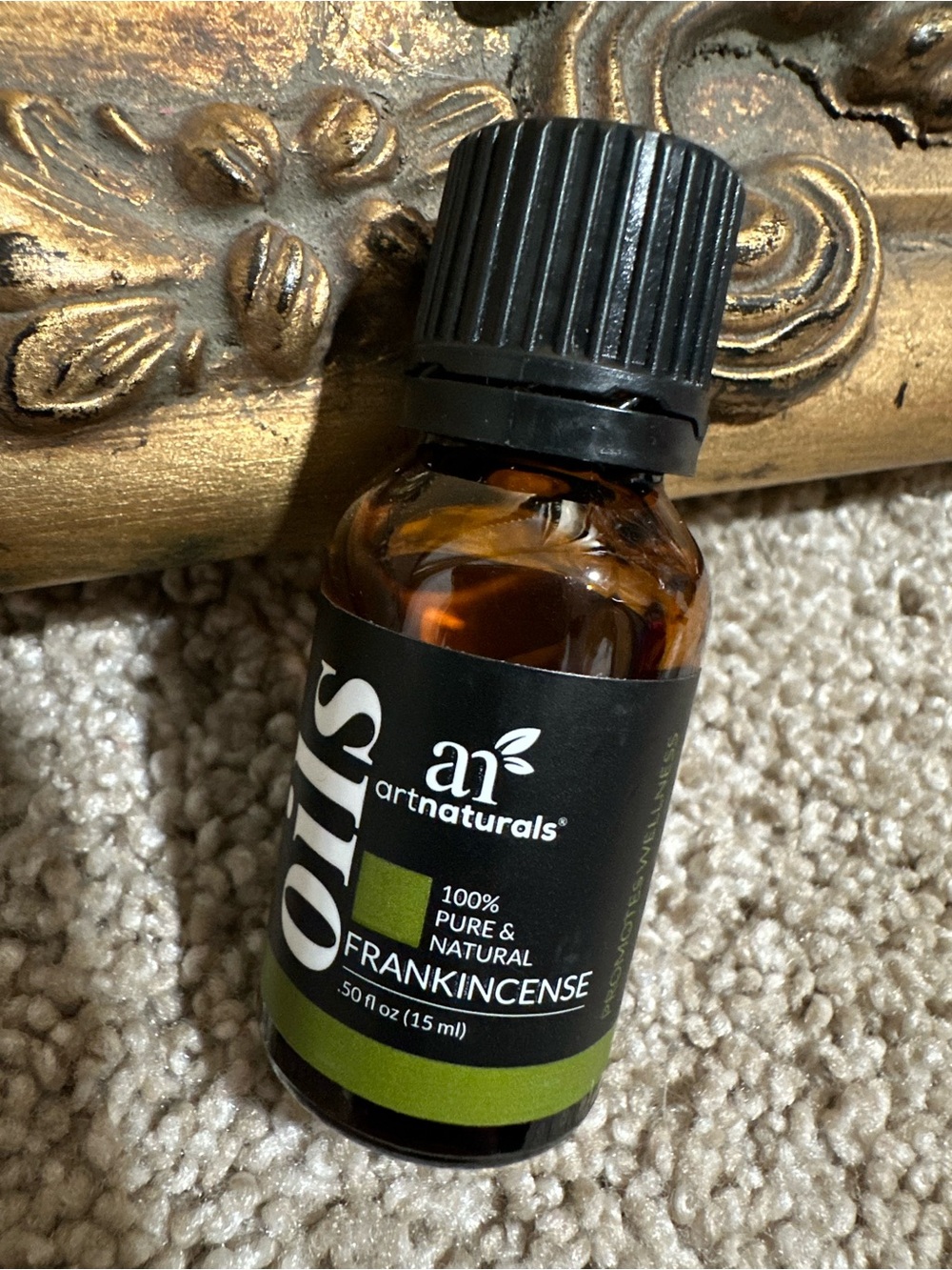 New ArtNaturals 100% Pure & Natural Frankincense Essential Oil .50oz $15